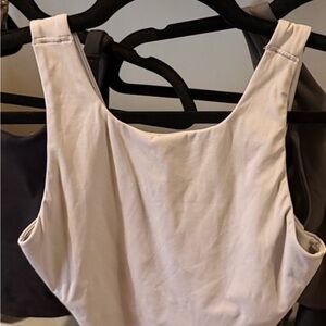 On Running Women's Scoop Back Tank Top - Light grey